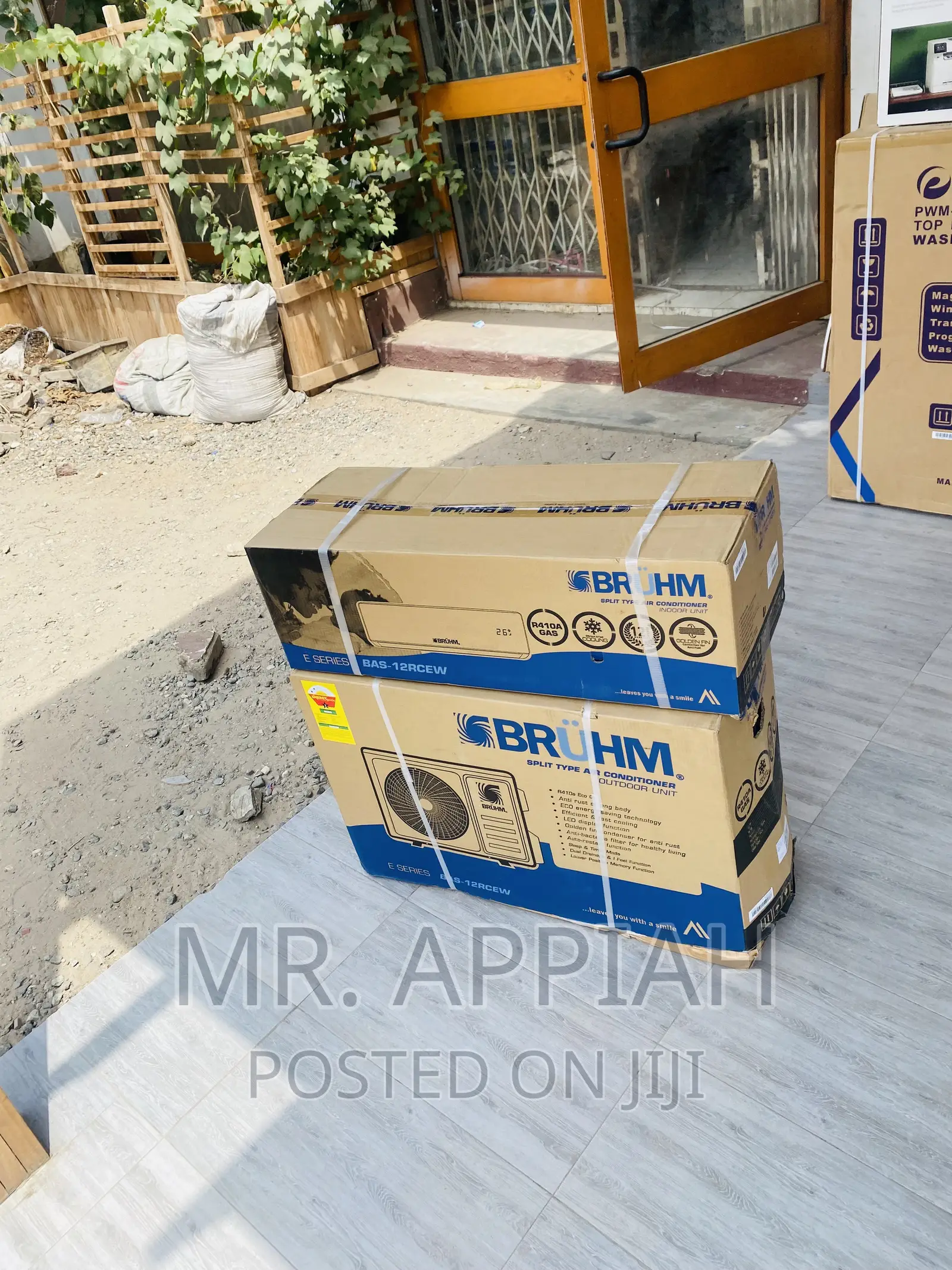 Original Bruhm 2.0hp Split Anti-Rust Durable Body Ac.