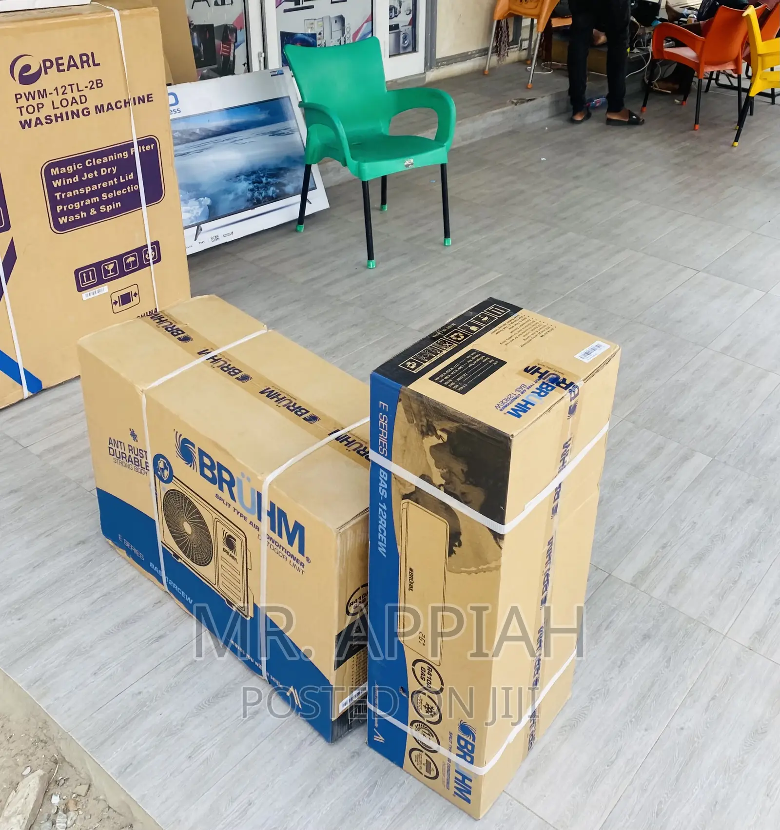 Authentic Bruhm 2.5hp Inverter Anti-Rust Durable Body Ac.
