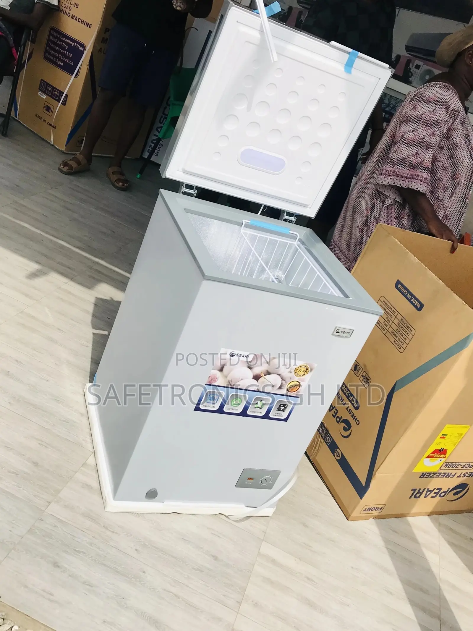 Pearl Chestfreezer PCF/127 Singledoor 100 Liters Reliable