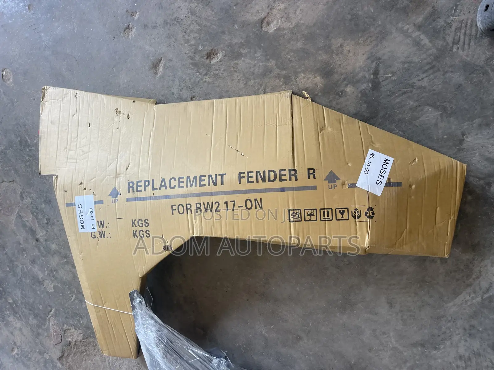 CRV Fender 2017 2018 2019 2020 2021 2022