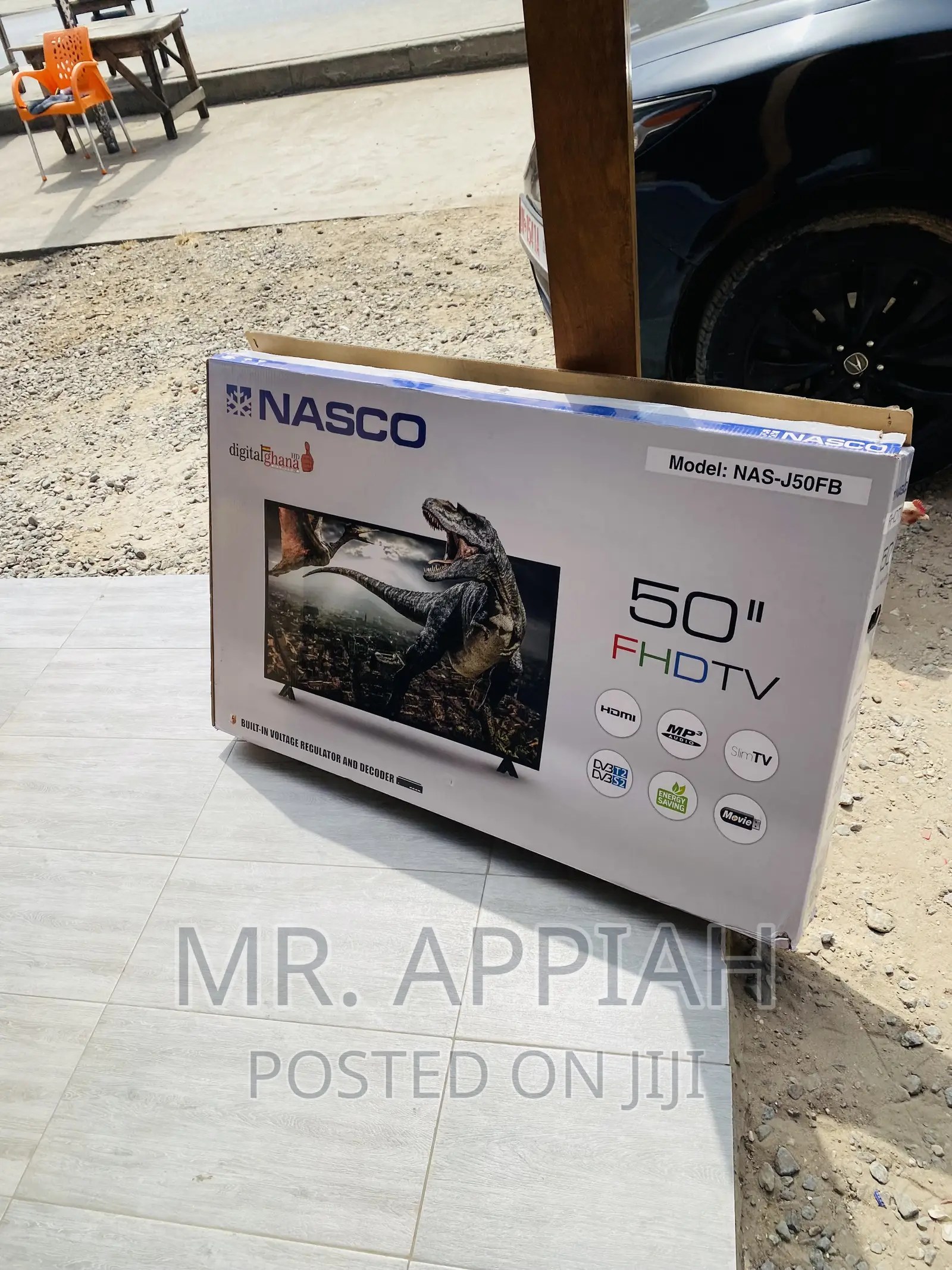 Purchase Affordable Nasco 50” Digital Satellite Tv,Black