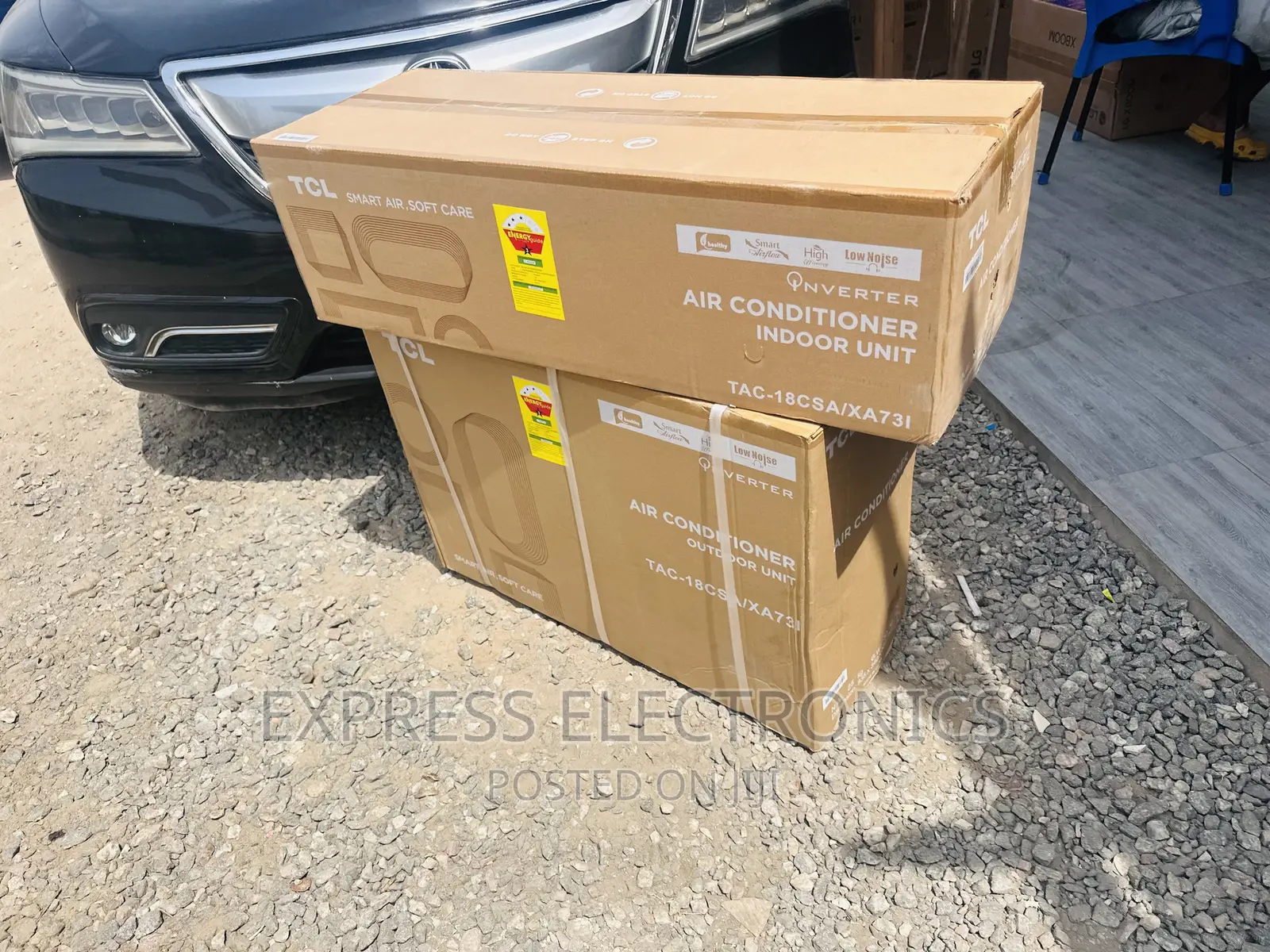 2.0hp Split Inverter TCL Air Conditioner White Fresh Inbox
