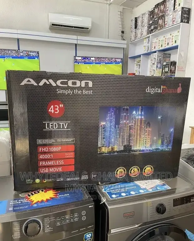 Going 4 a Discount Price!Amcon 43” Satellite Full HD LED TV
