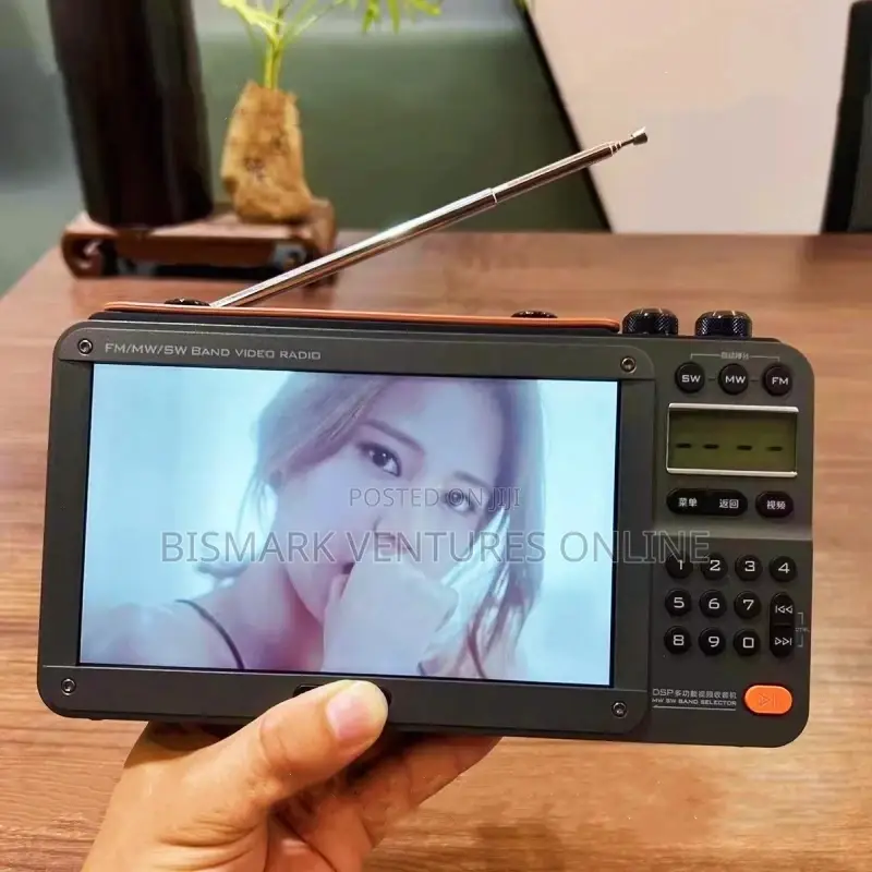 Video, FM Radio Wireless Bluetooth 7 Inches