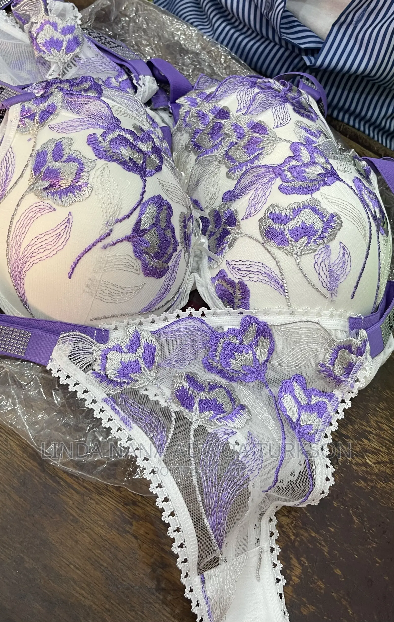 Victoria’S Secret Panty and Bra Set.