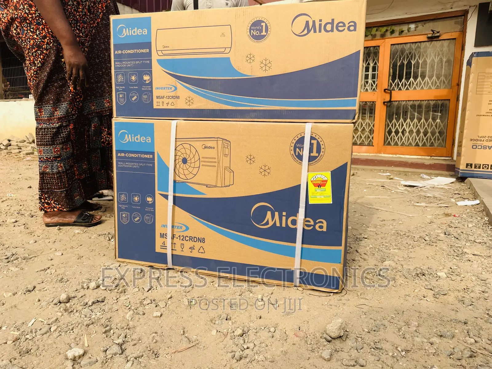 No. 1 Best Midea AC Split R410 Gas White