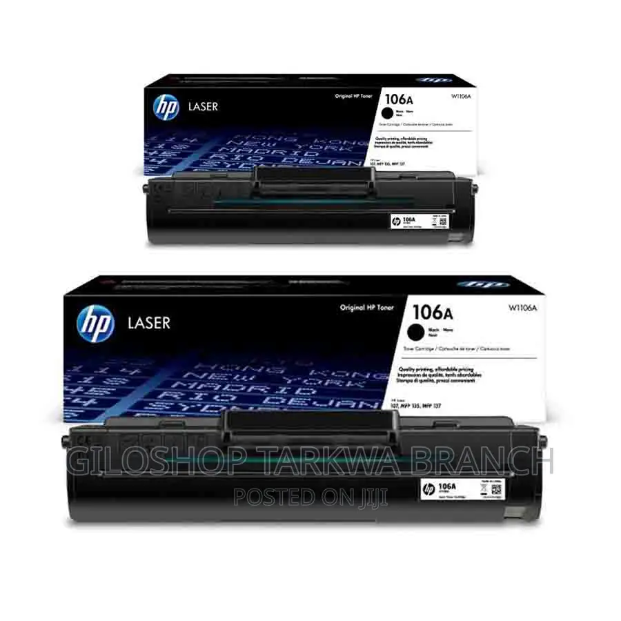 Hp W1106a 106a Laser Toner Cartridge -black