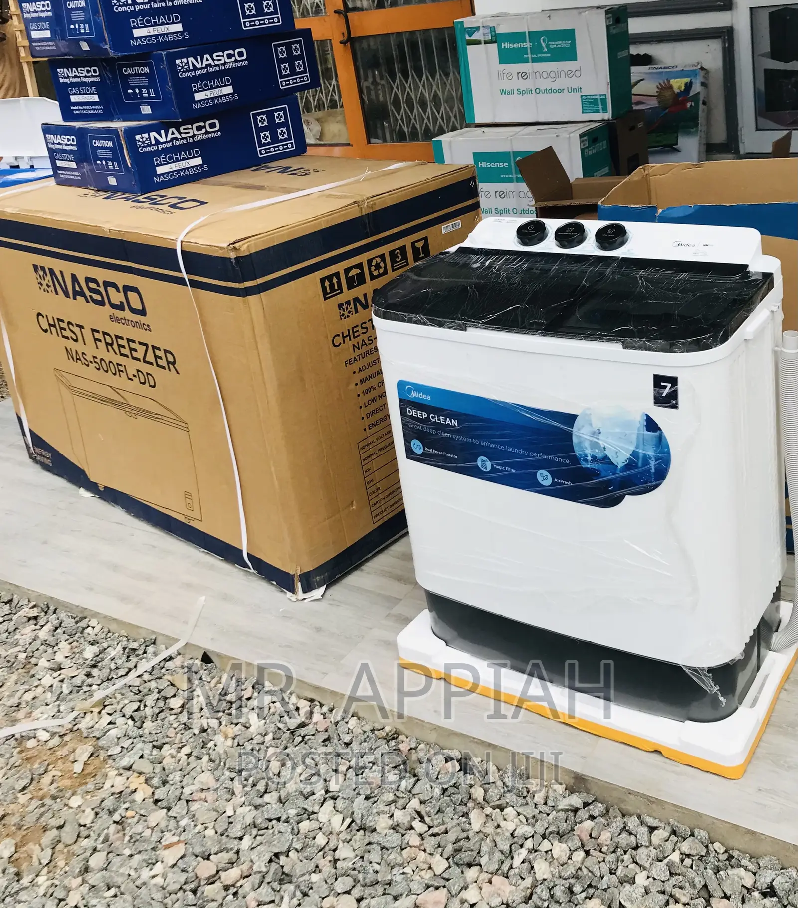 Cost Saving Midea 7kg Twin Tap Electric Washing Machine