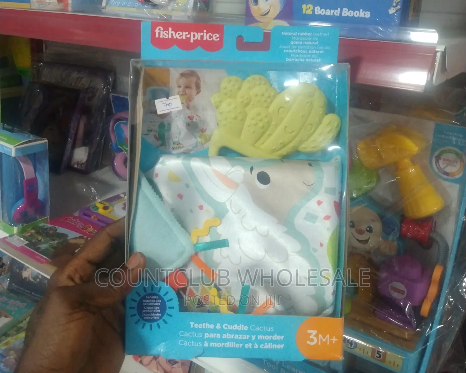 Fisher-Price Teethe Cuddle Cactus 3m+