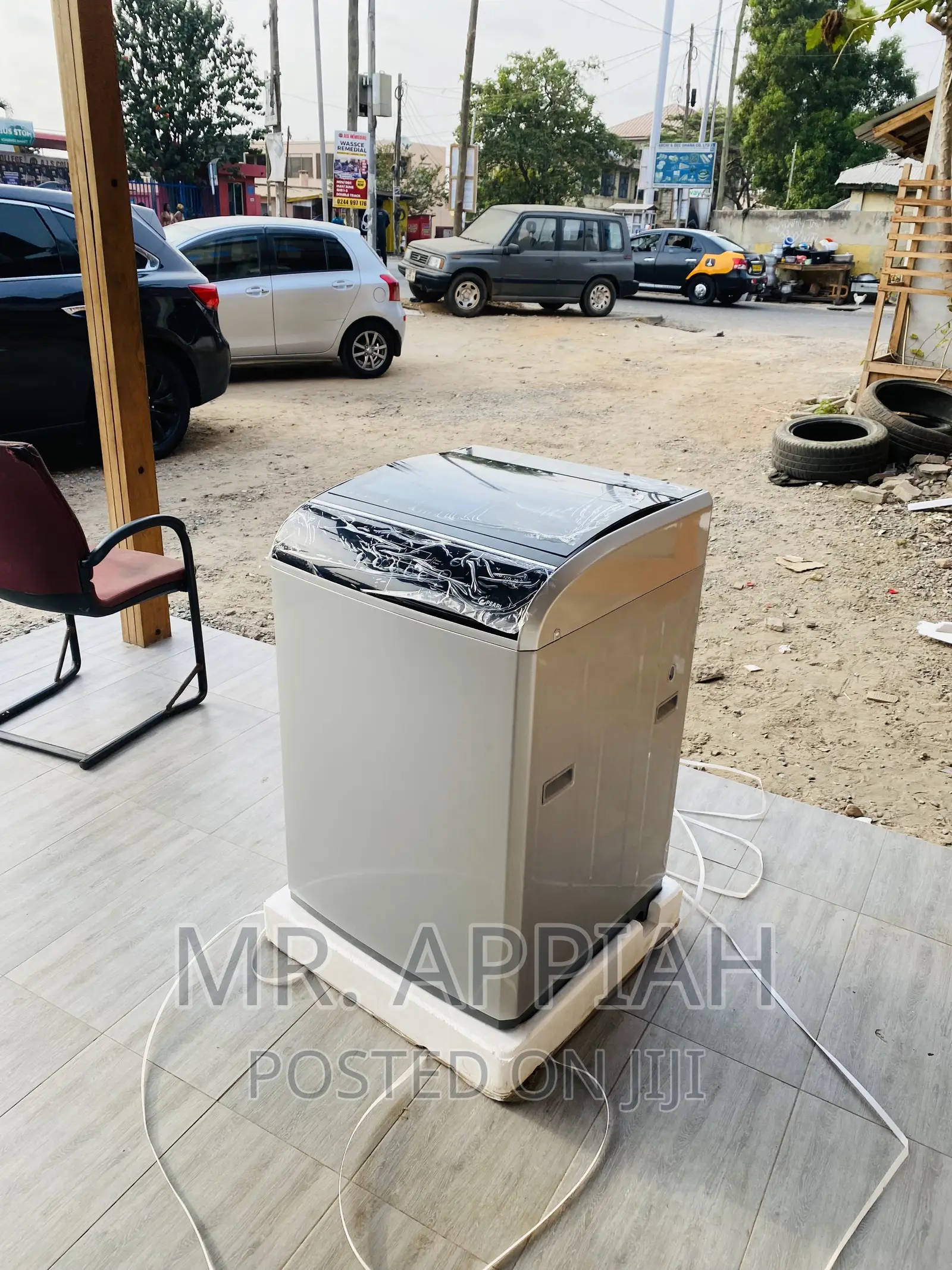 High Quality Pearl 12kg PWM 12tl-2b Washing Machine,Gray.