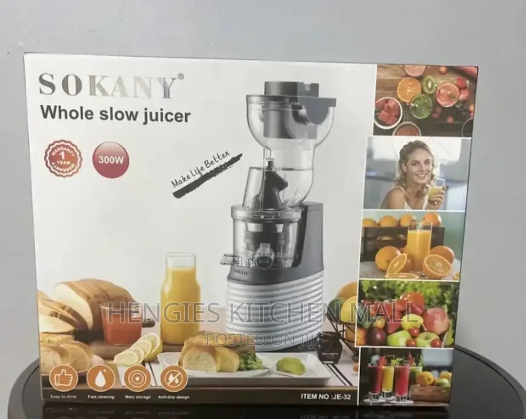 Sokany High Quality Slow Juicer