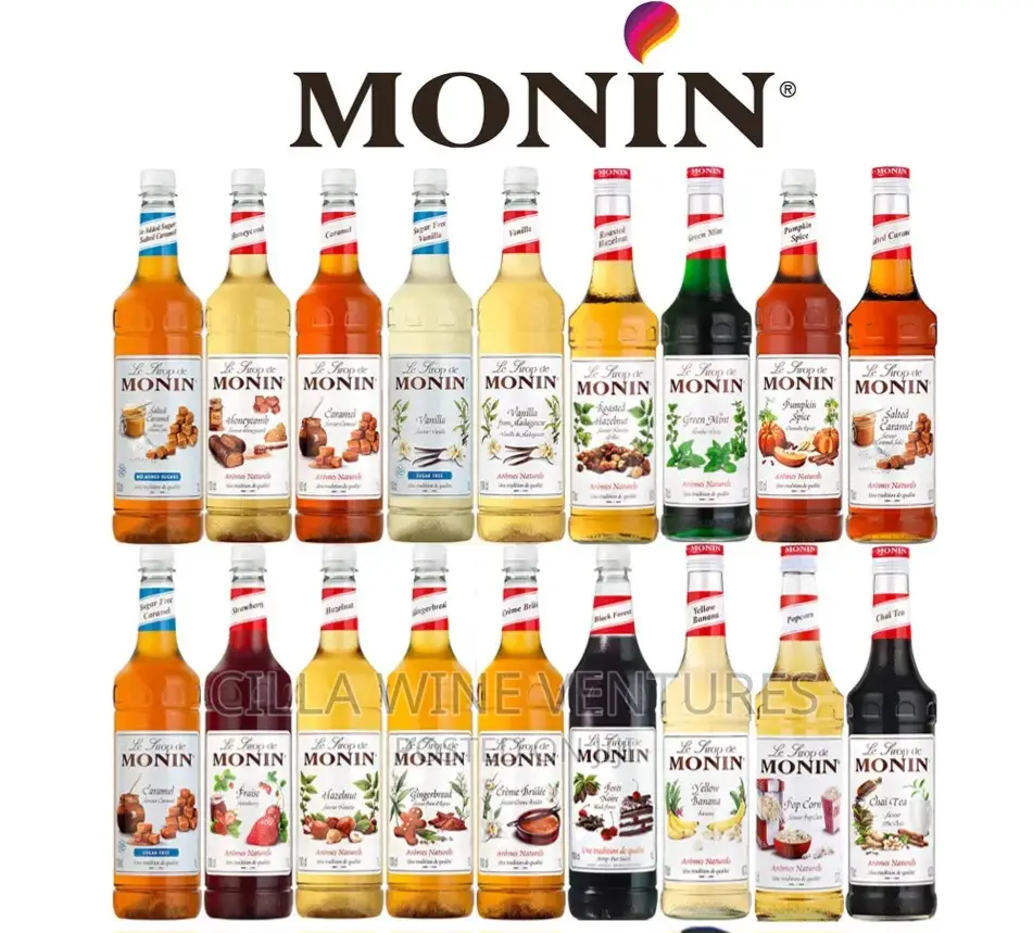 Monin Syrup and Purée