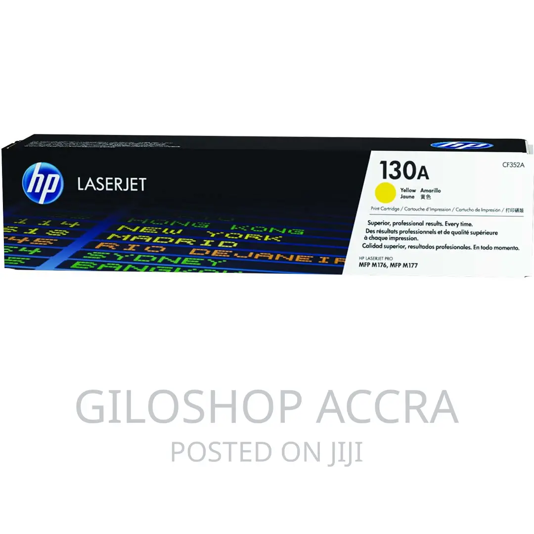 Hp Cf352a 130a Yellow Laserjet Toner Cartridge