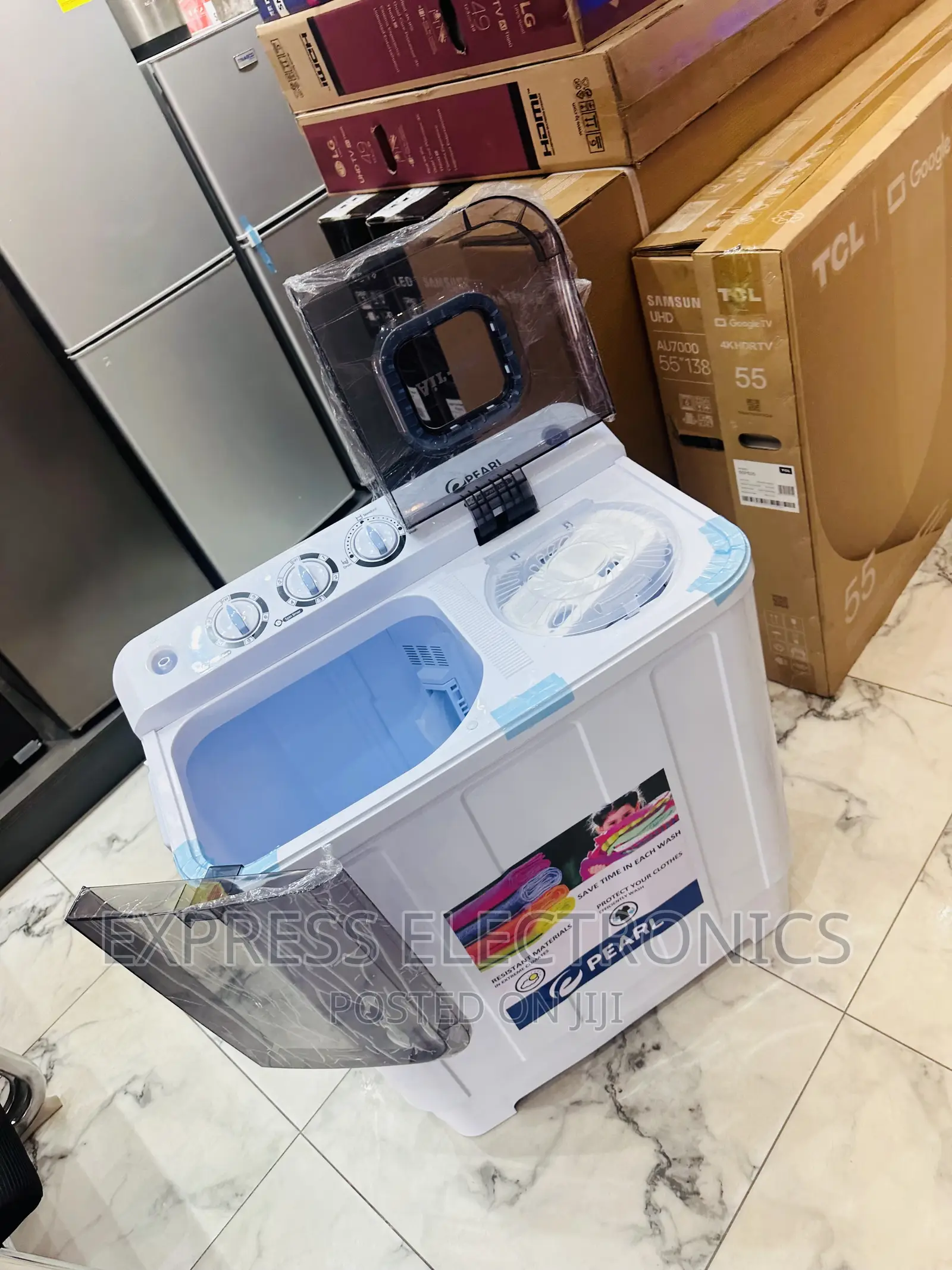 Long. Lasting. Performance Washing Machine Pearl 7kg