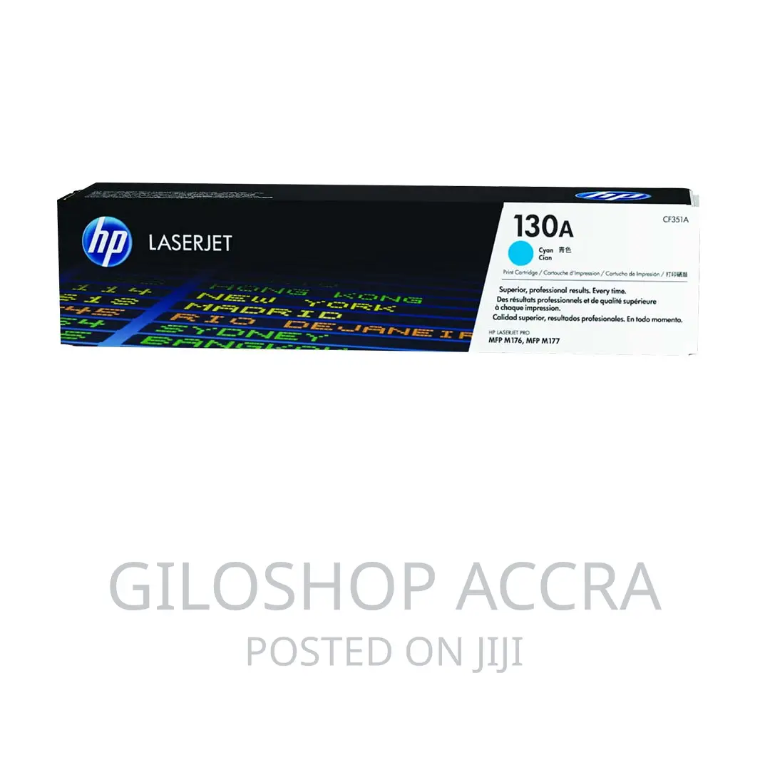 Hp Cf351a 130a Cyan Laserjet Toner Cartridge