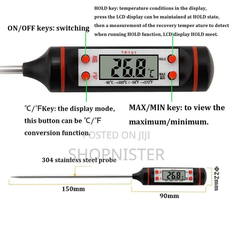 Portable Probe Thermometer
