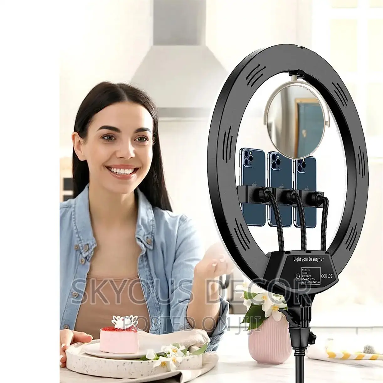 22inches Soft Ring Light With Tripod Stand