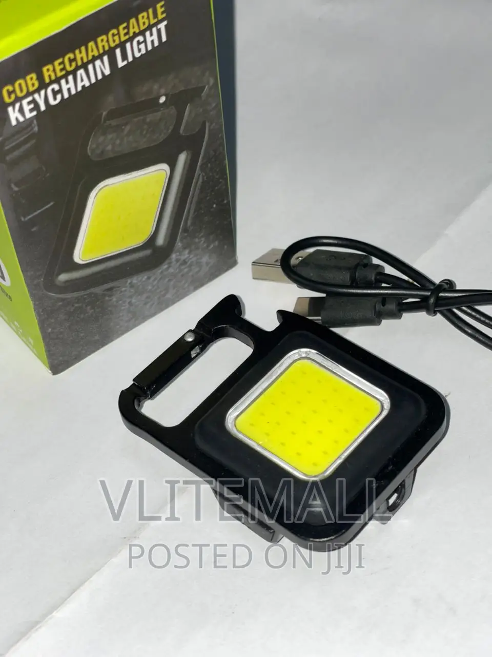 COB Rechargeable Keychain Light