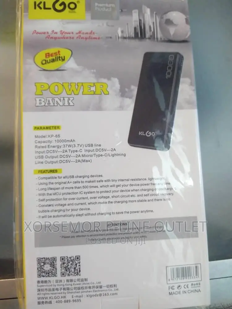 10000mah Power Bank