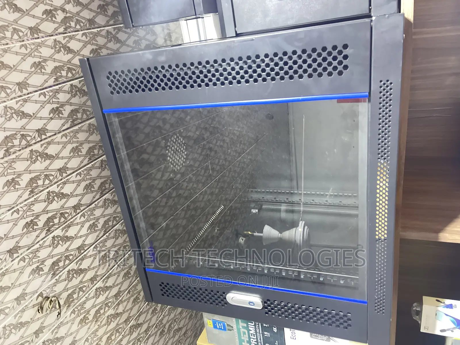 Aico 12U Cabinet 600x600mm Wall Cabinet With Fan