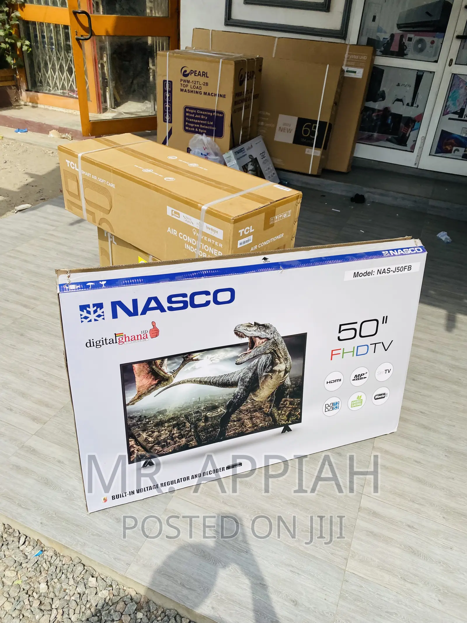 Sleek Design Nasco 50 Inch Digital Satellite Led Tv