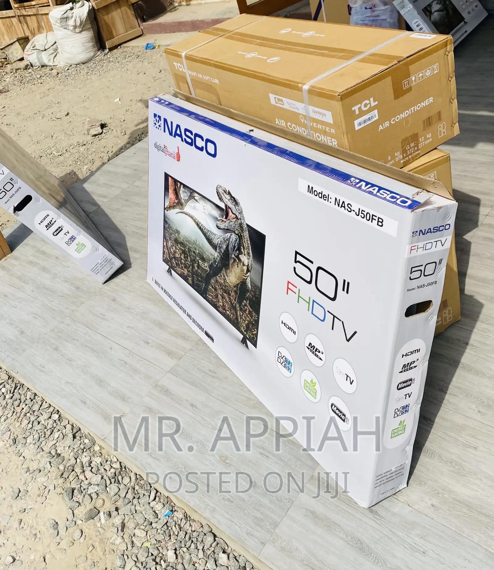 Buy Original Nasco 50” Digital Satellite Electric Tv.