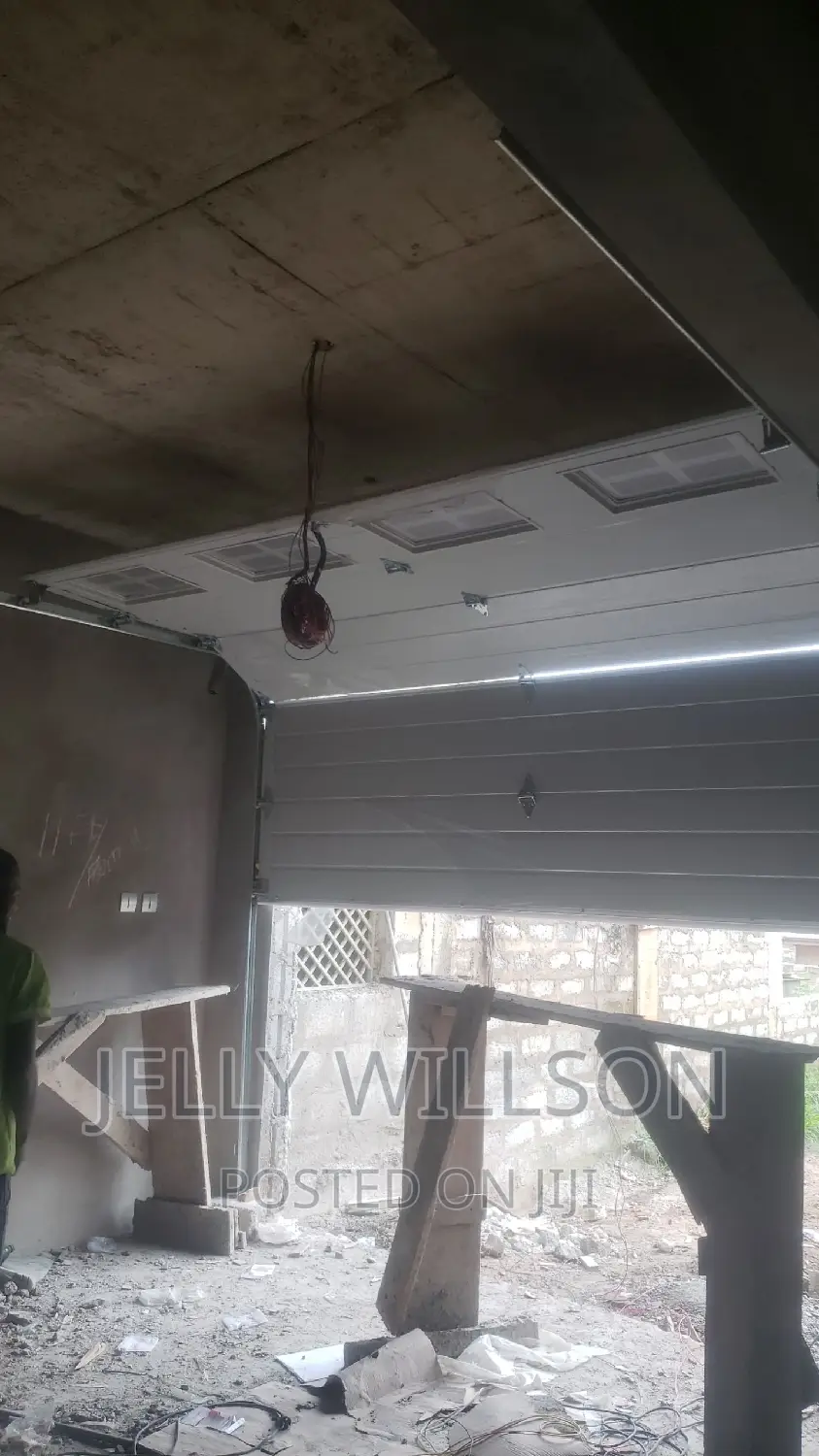 Garage Door 10 Feet X 8 Fanlight