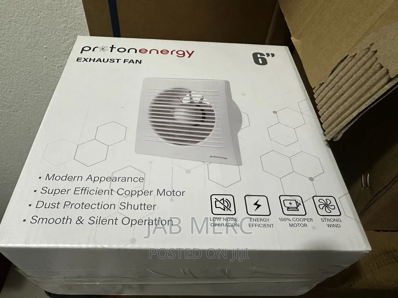 150mm Toilet/Bathroom Exhaust Ventilation Fans 6 Inches New