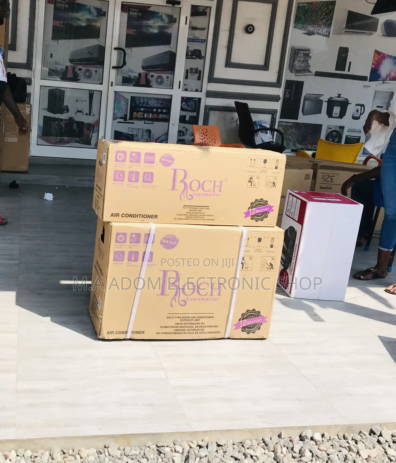 Sealed in Box Roch 2.5hp Split Type Air Conditioner.