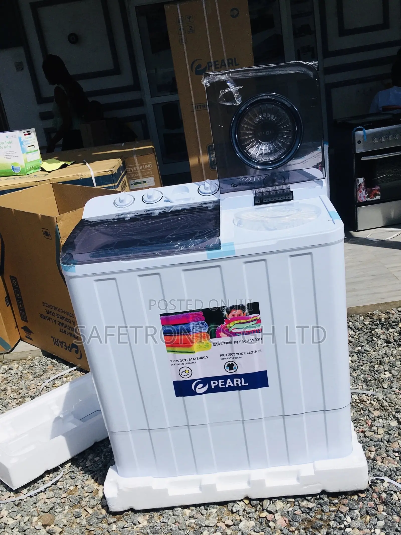 Original Pearl Washingmachine Topload Semiautomatic 12kg