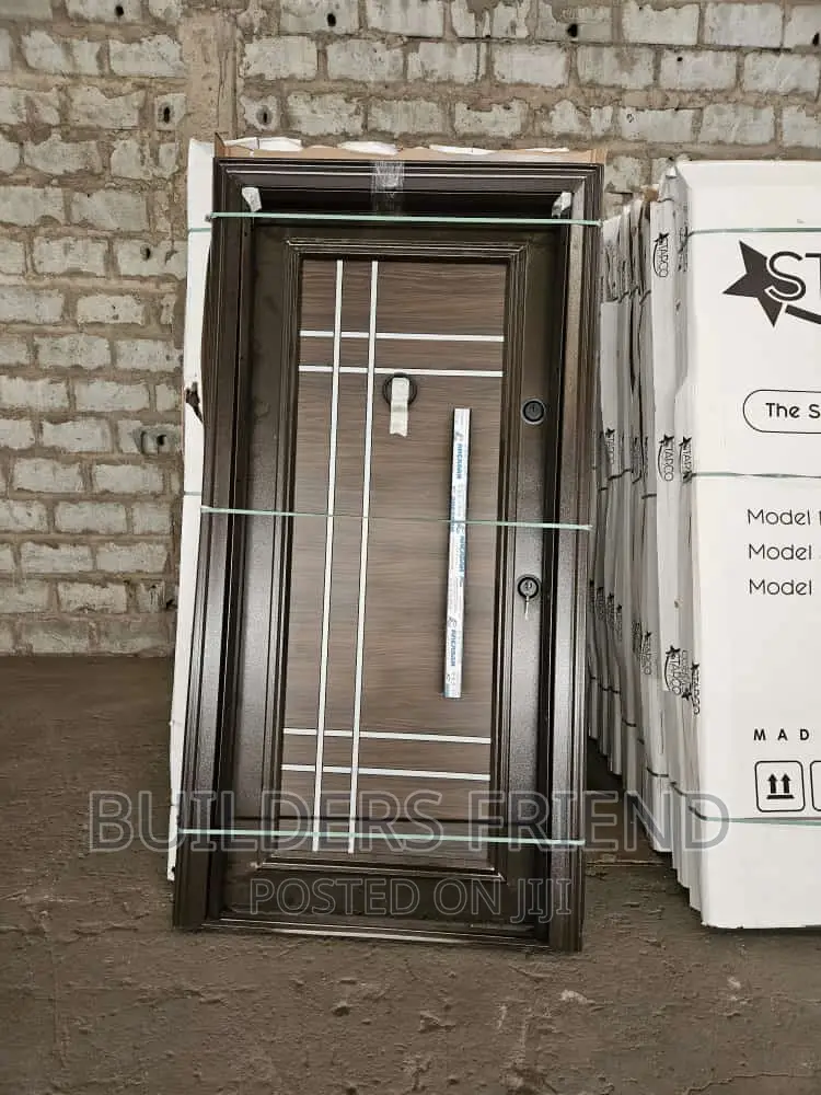 Classic Heavy Single Turkish Security Door+Double Lock Set