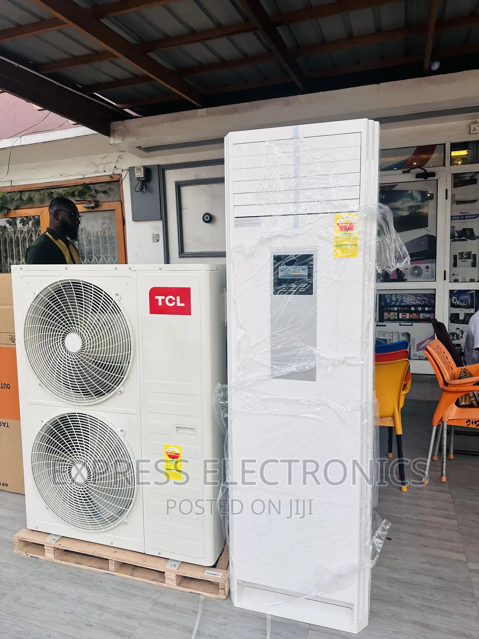 TCL 5hp R410 Gas Floor Standing AC White Best Sale