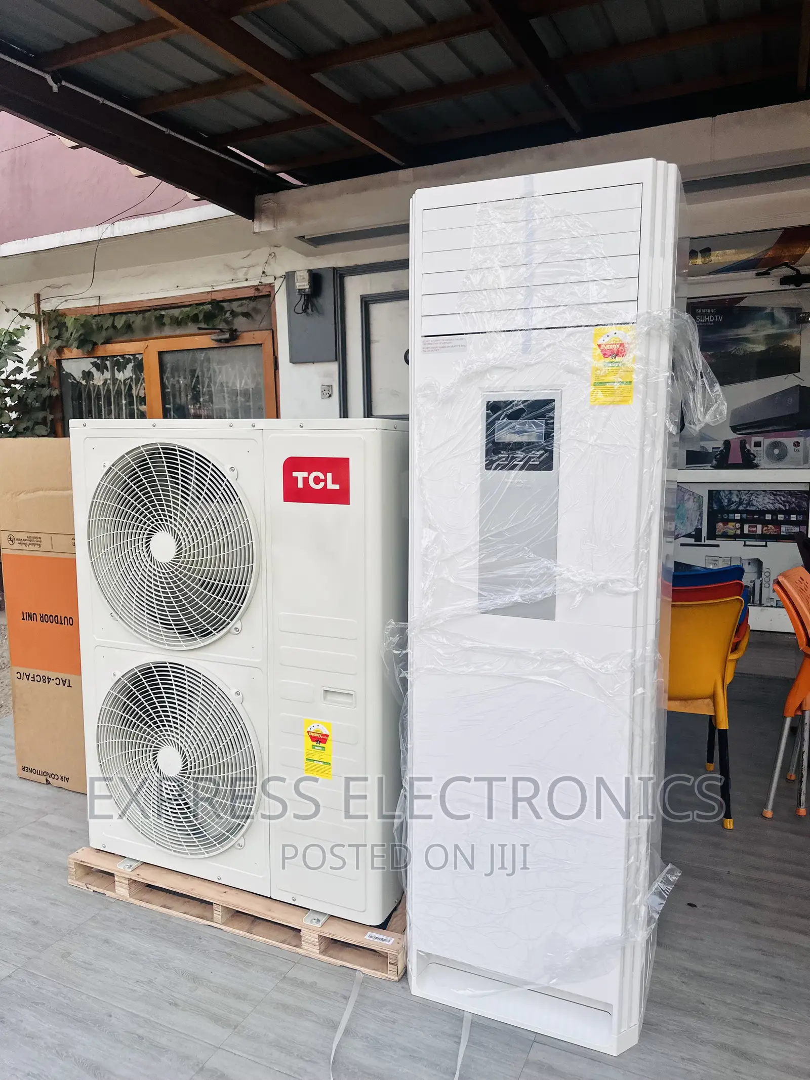Best Buy for Less TCL 5hp Split R410 Floor Standing AC White