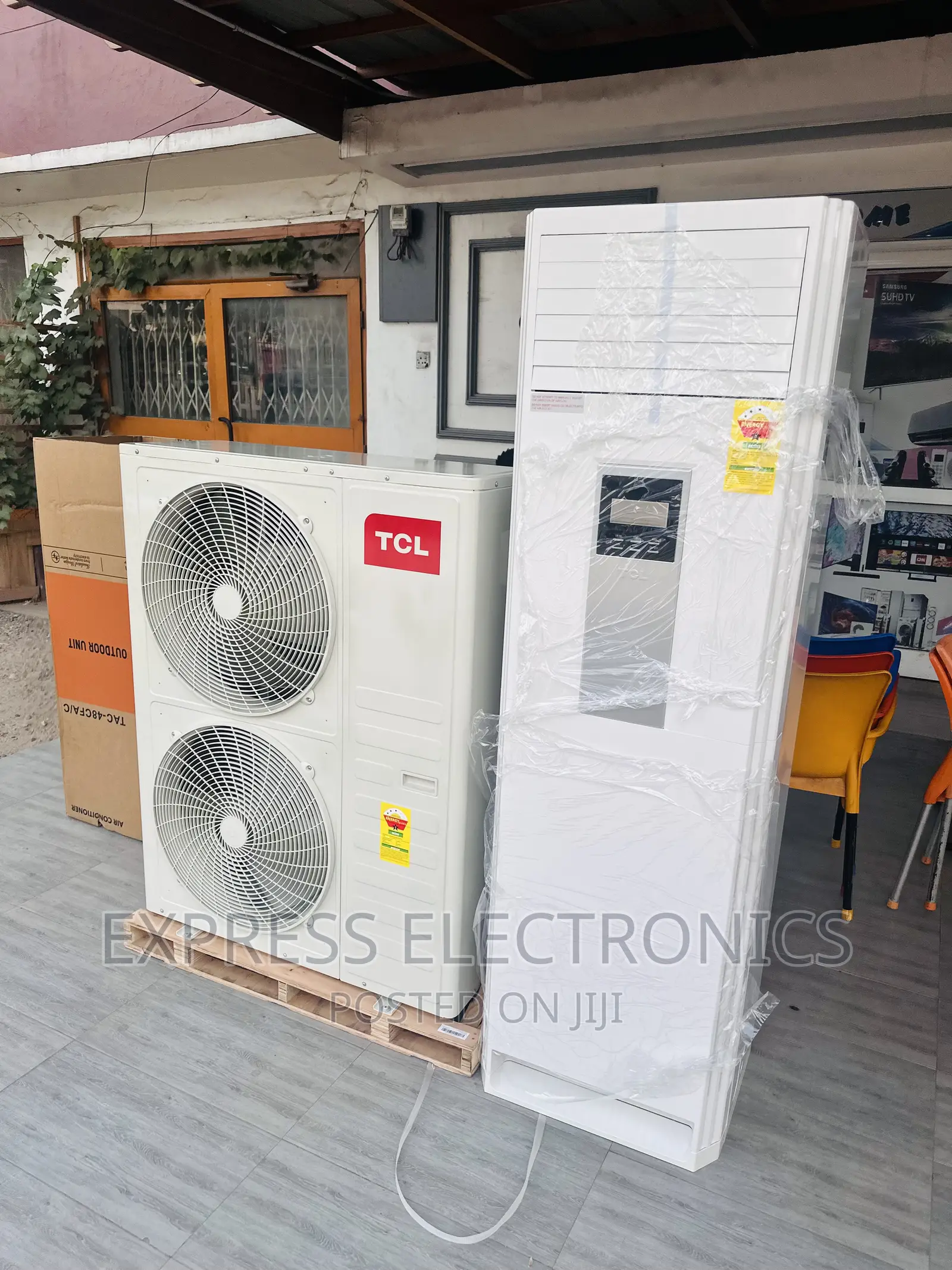 TCL Split R410 Gas AC Floor Standing 5hp Durable Sleek