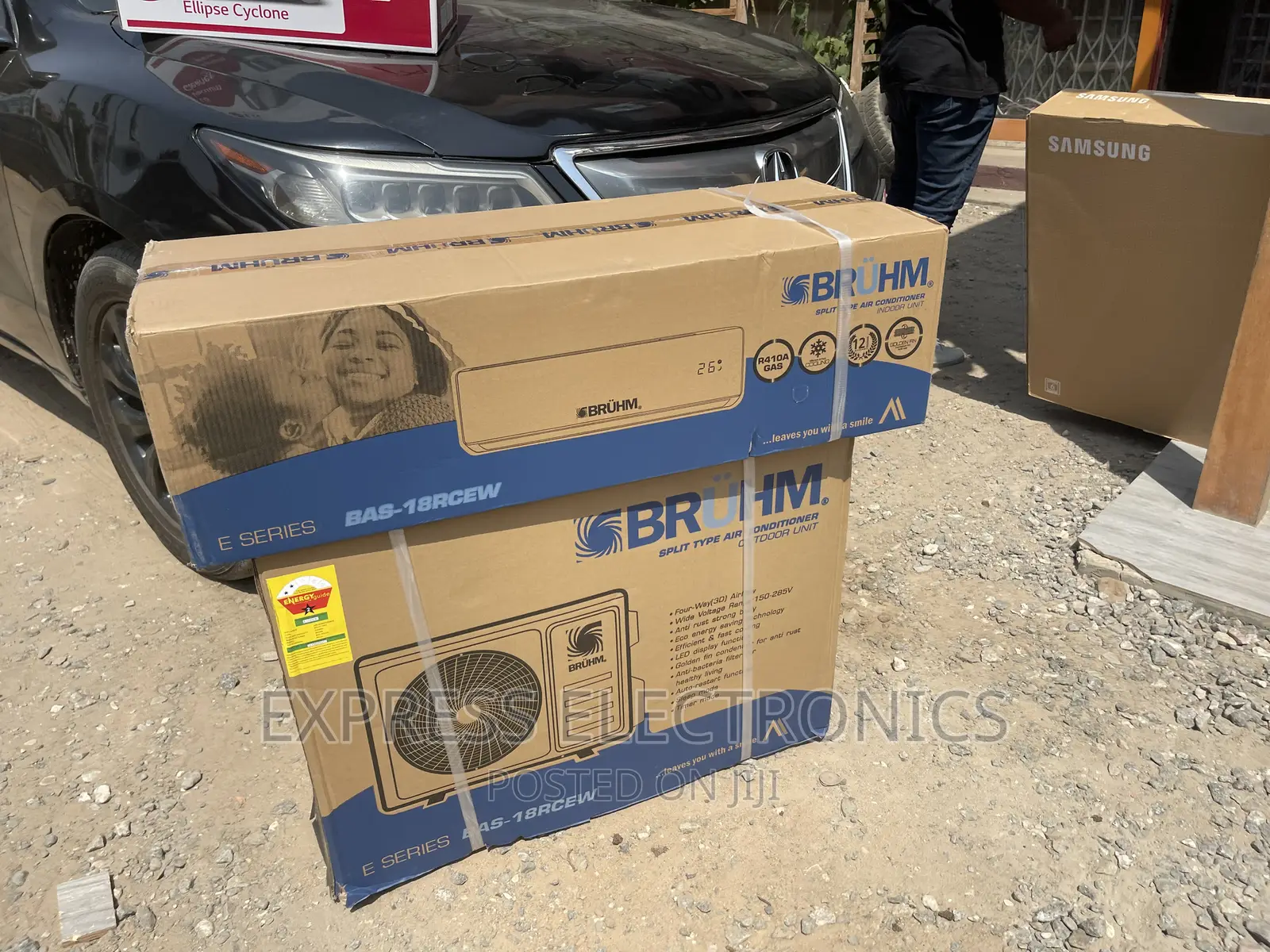 Auto Swigs Split R410 Gas Inverter Bruhm 2.5hp