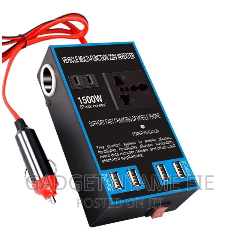 Vehicle Multi-Functional 220 Volts Inverter