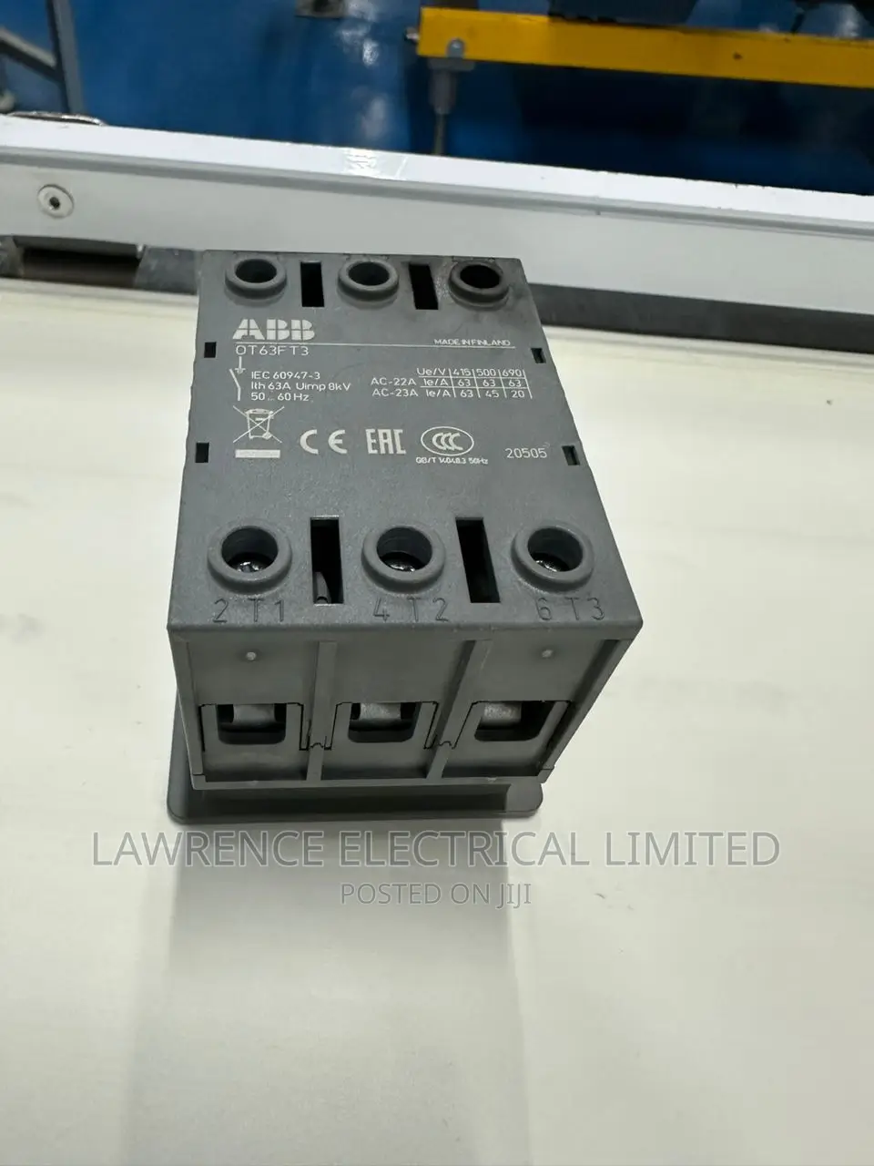 ABB Contactor 63amps