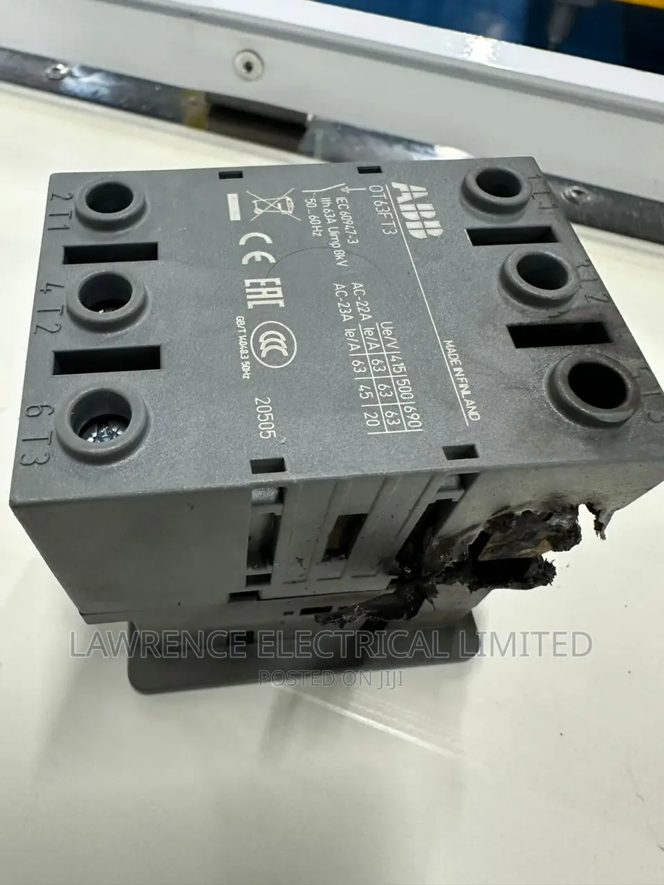 ABB Contactor 63amps