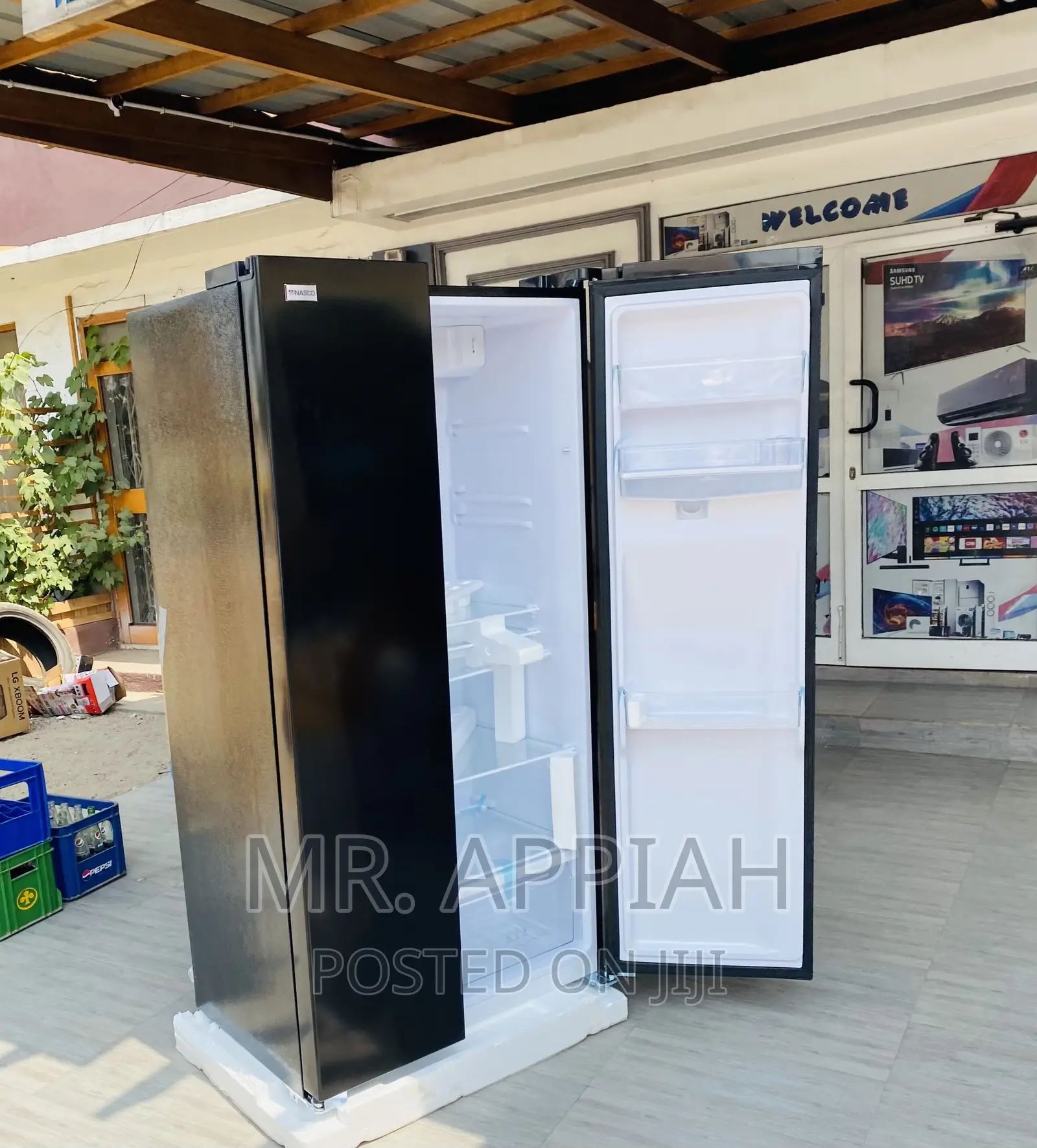 Authentic Nasco Nassb2-64s Fridge + Water Dispenser.