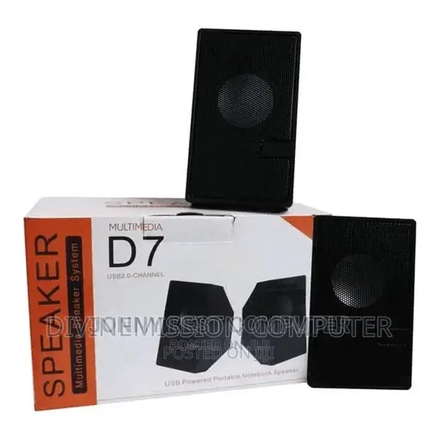D7 Laptop Speaker Is Available At Circle For Sale