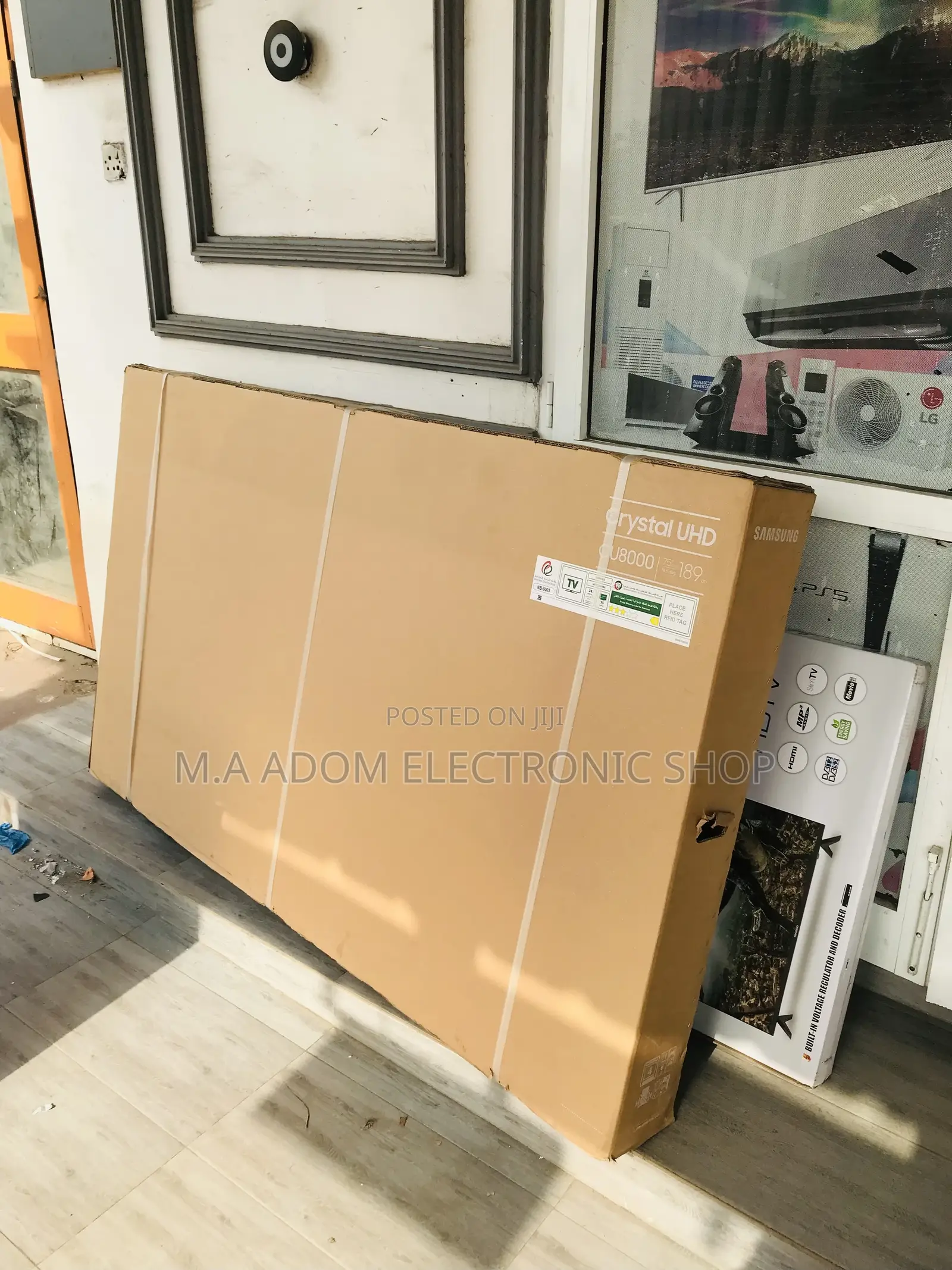 High Quality Samsung 75” 75CU8000 Crystal Uhd Smart Tv.