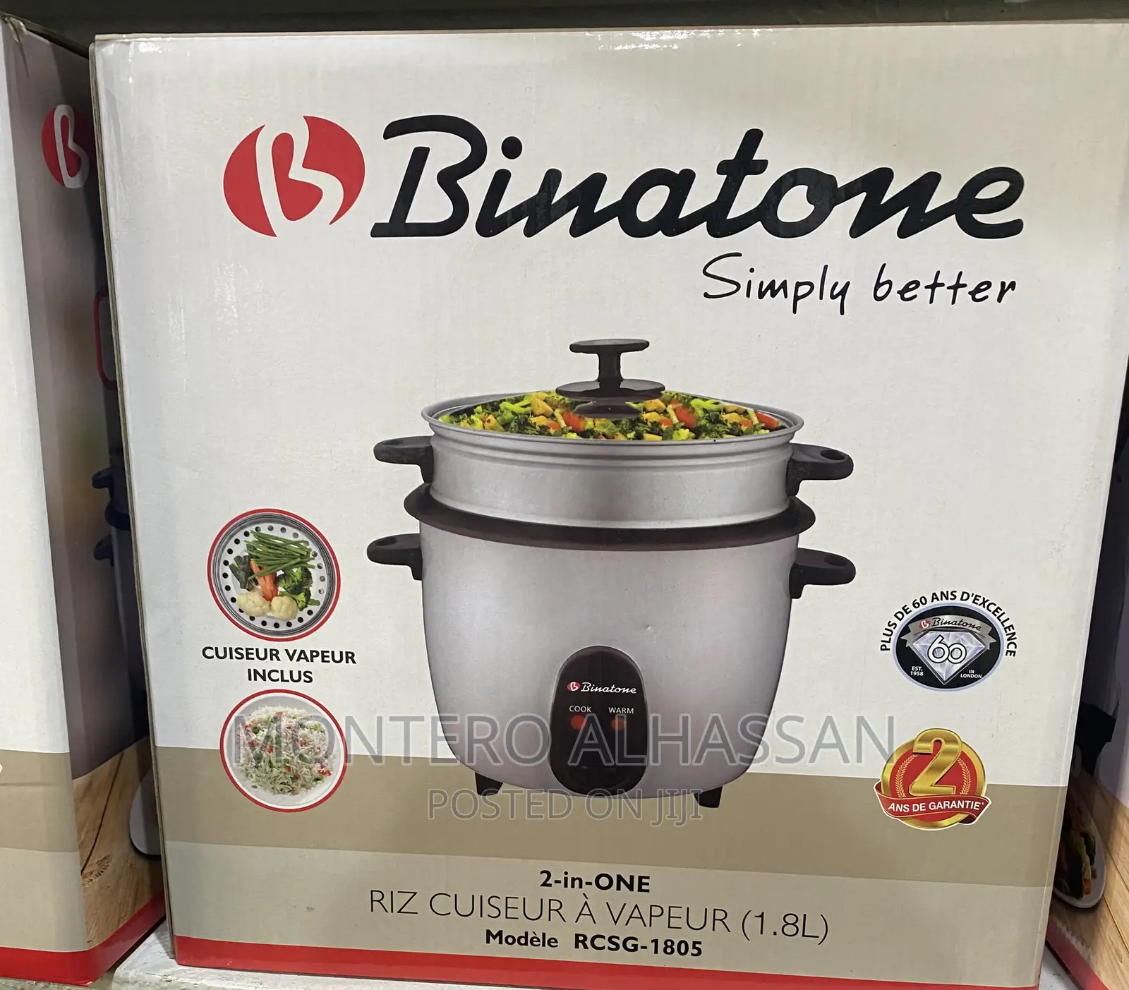 1.8l Binatone Rice Cooker