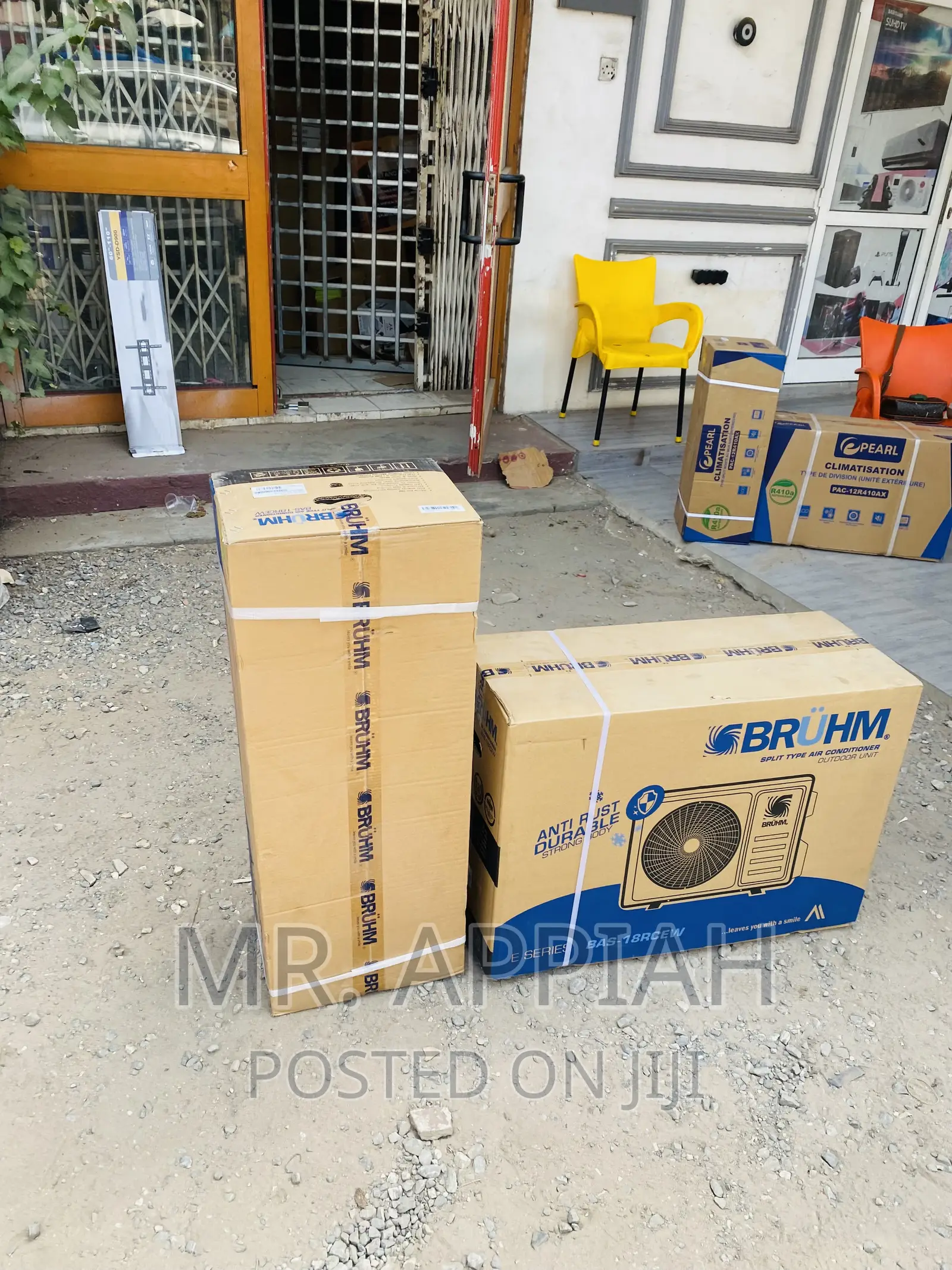 Newly in Stock Bruhm 2.5hp Split Type Inverter Ac,White.