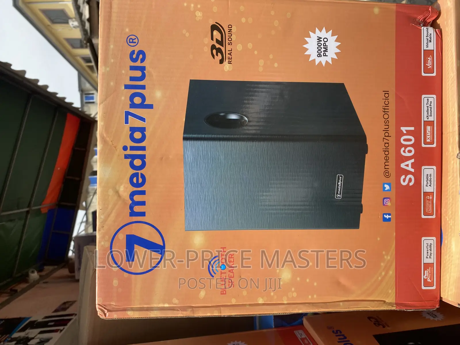 Media 7 Plus Home Theatre System (Deep Bass)