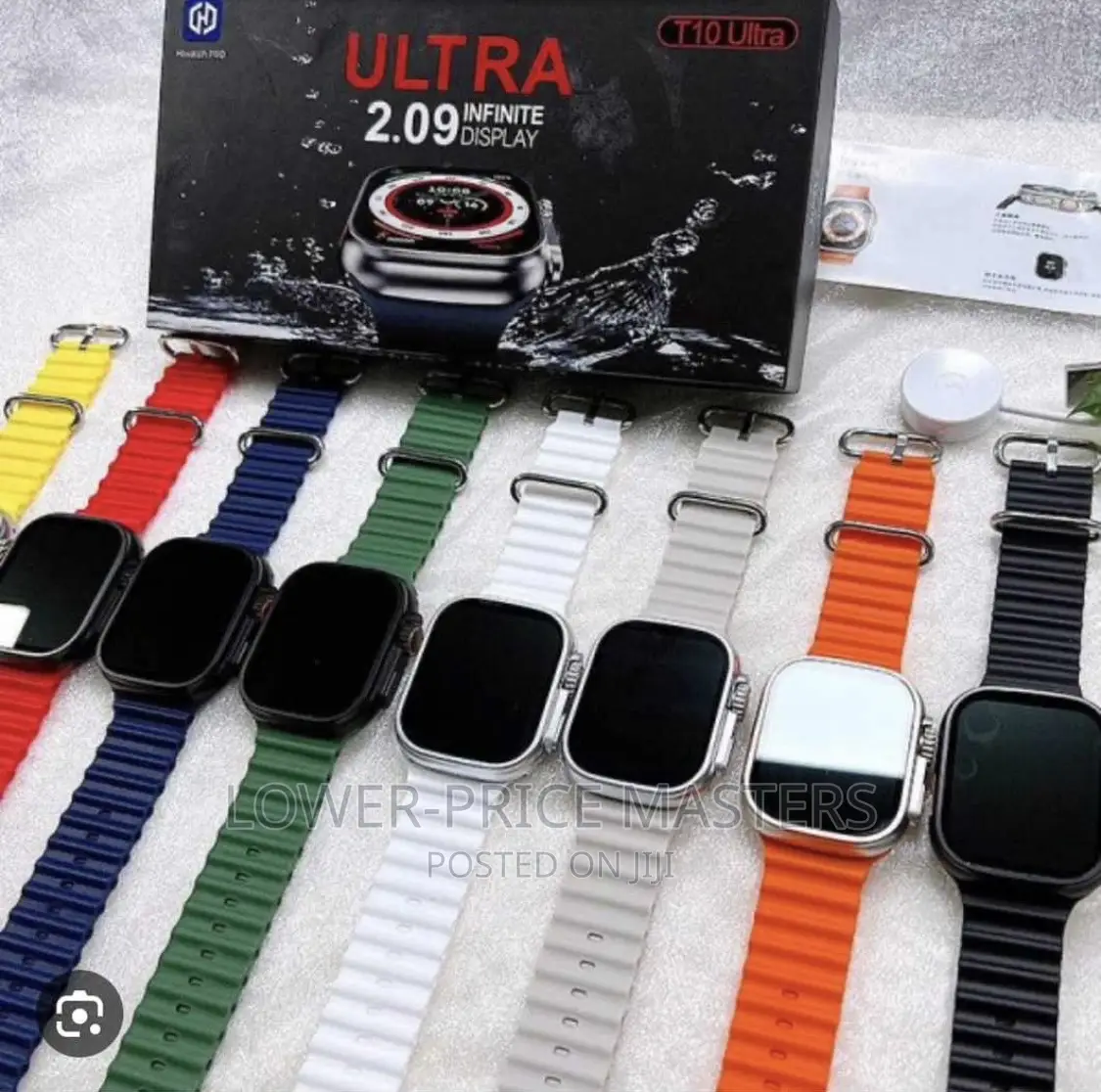 T10 Ultra 2.09 Infinite Display Smartwatch