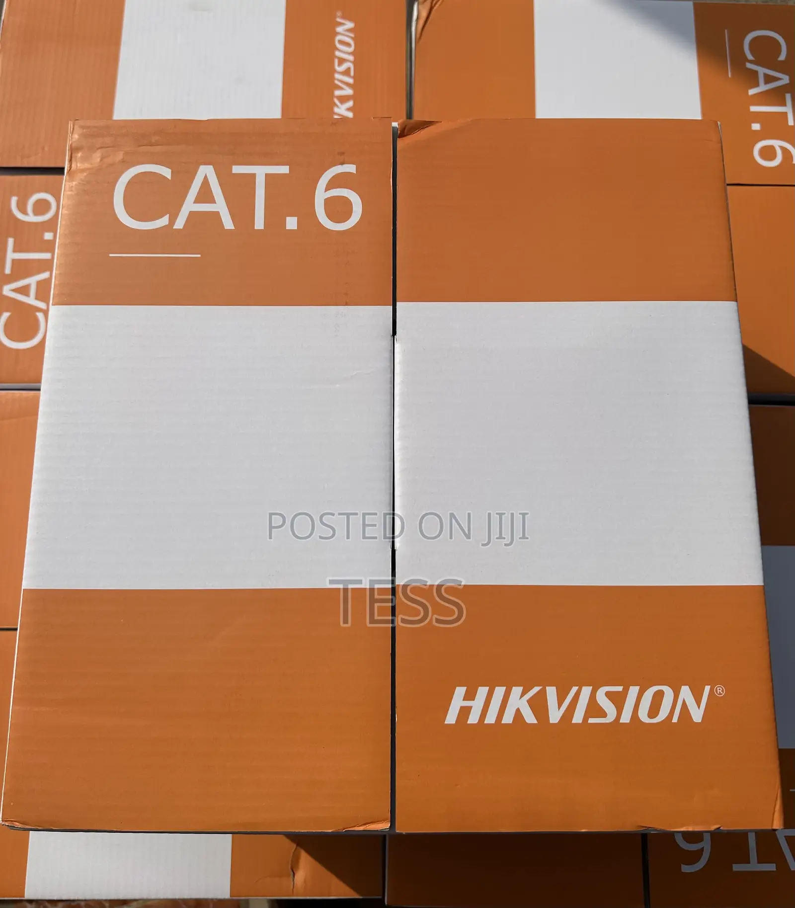 Hikvision Cat6 Network Orange Cable 305m Copper