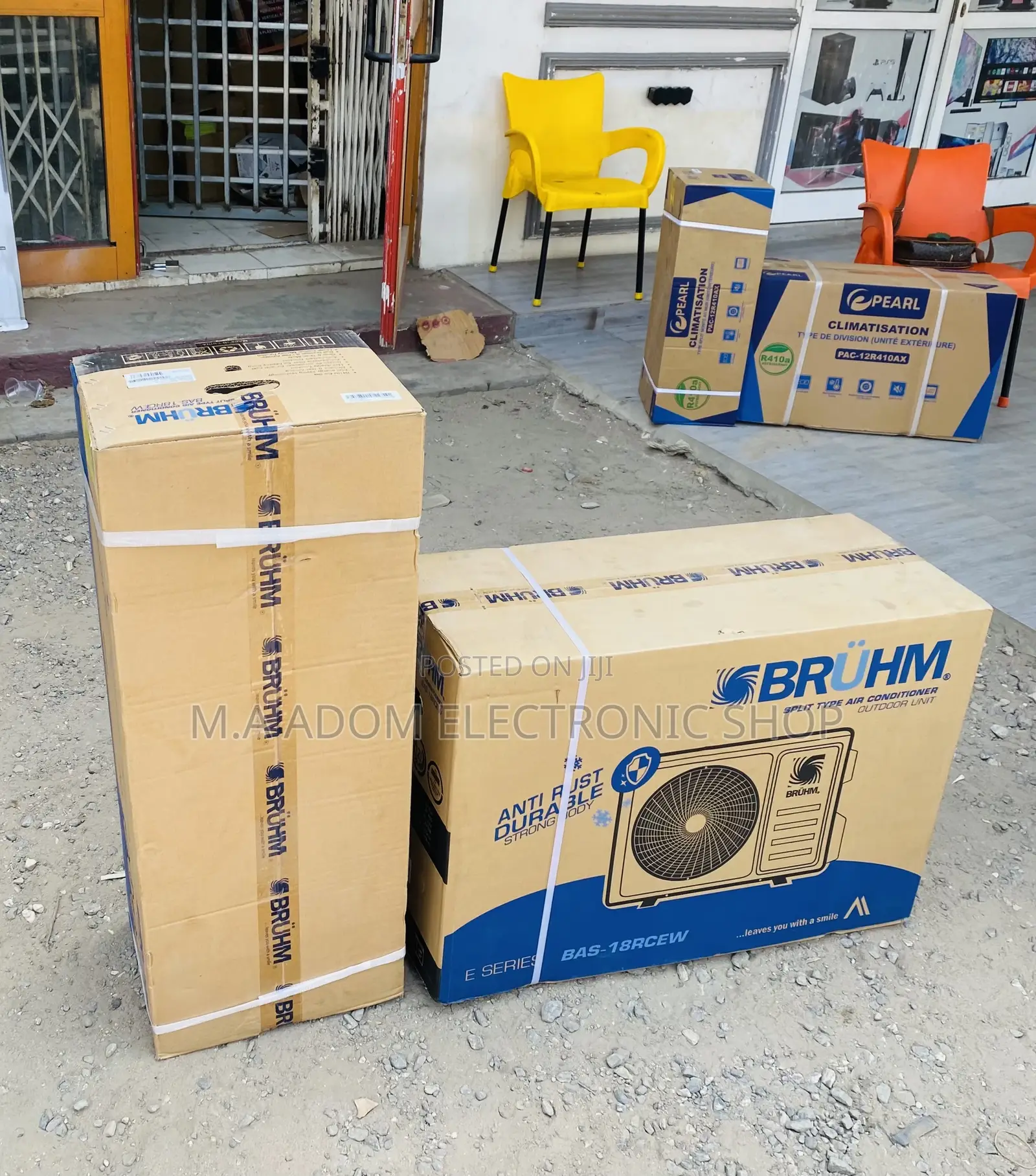 Fast Chilling Bruhm 2.5hp Splittype Inverter Air Conditioner