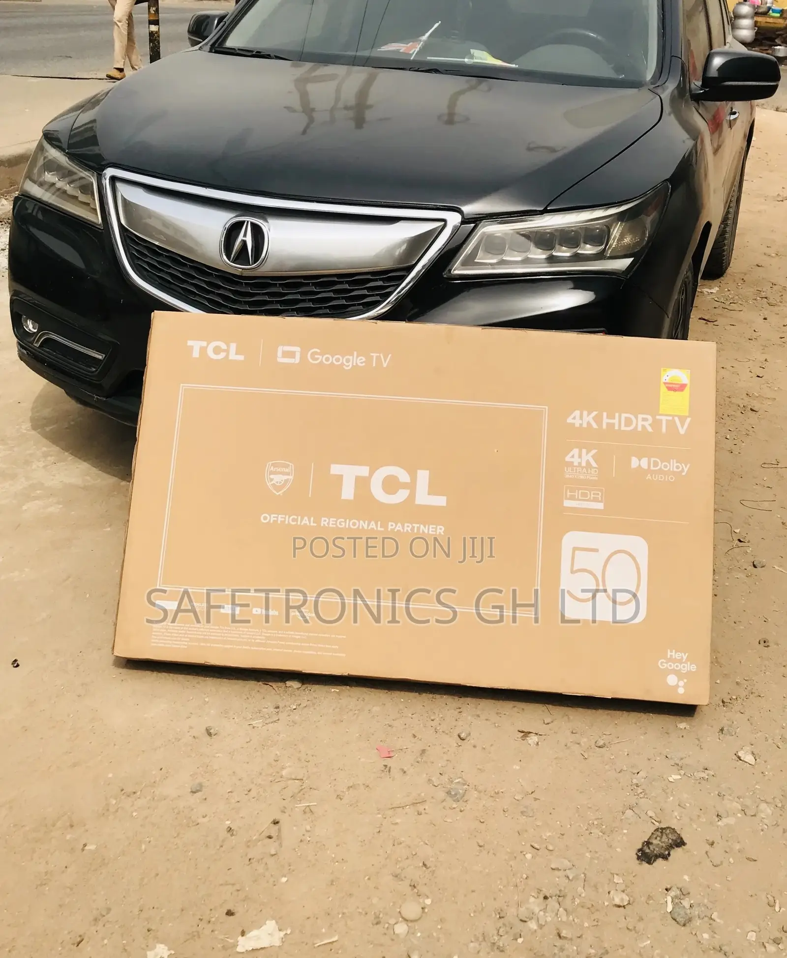 LED Glossy Black HDR P635 50 Inches Electric TCL Tv