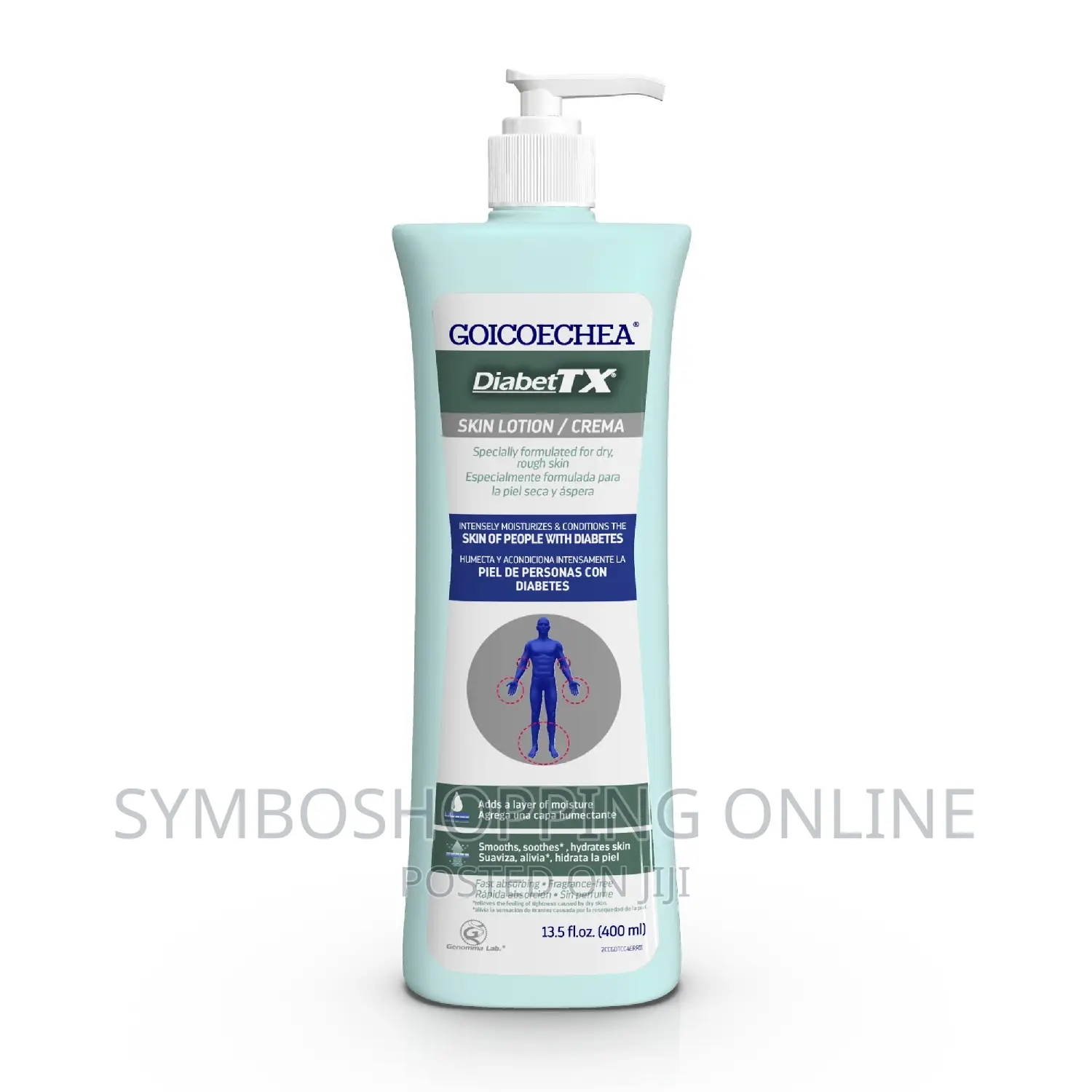 Goicoechea Diabettx Skin Lotion/Cream 400ml