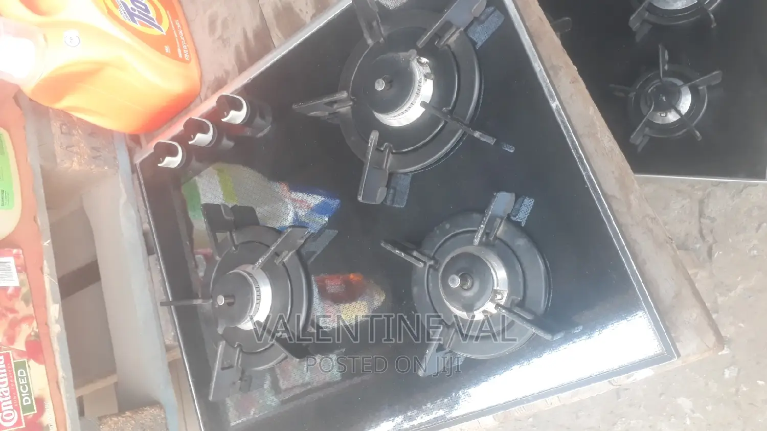 3 Burner Table Top Cooking Stove Strong With Glass Top